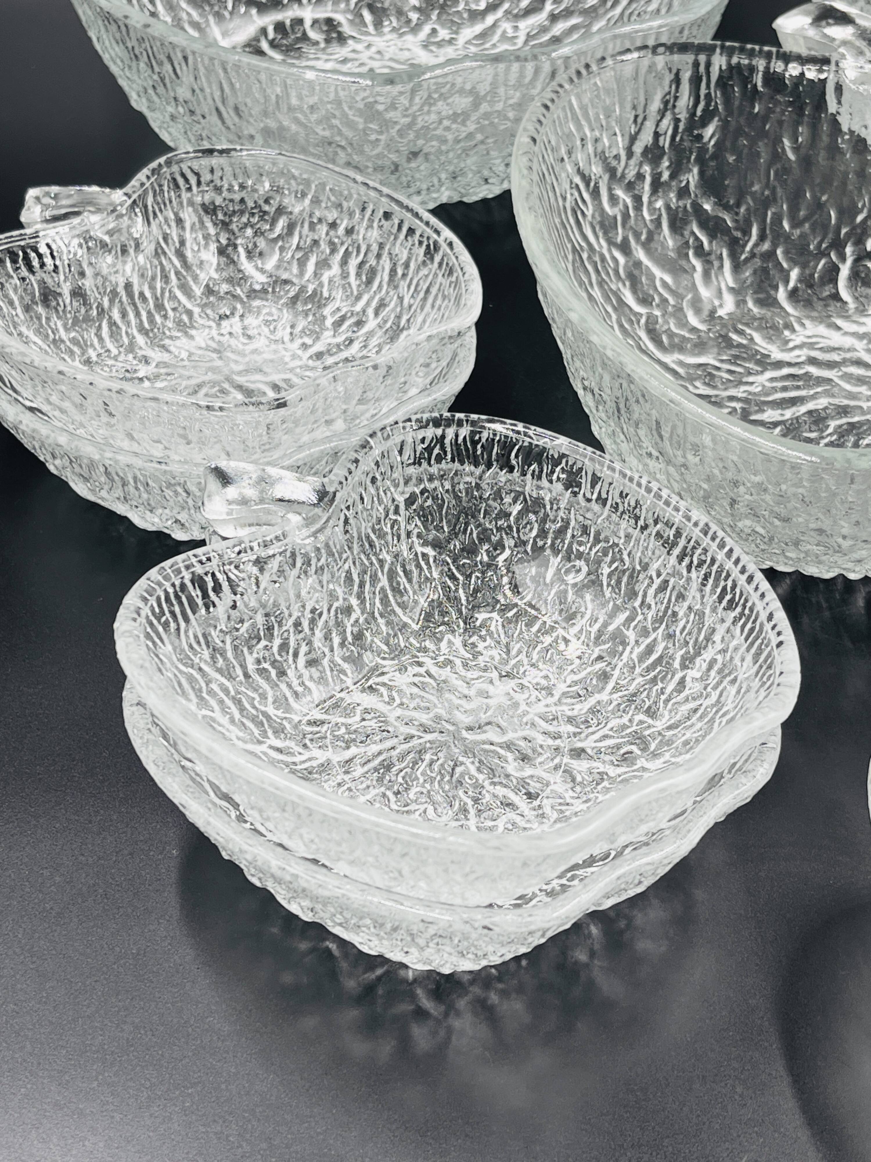 Fruit salad serving set