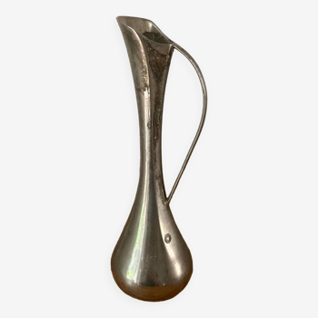 Vase ancien en métal argenté