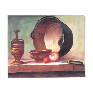 peinture nature morte