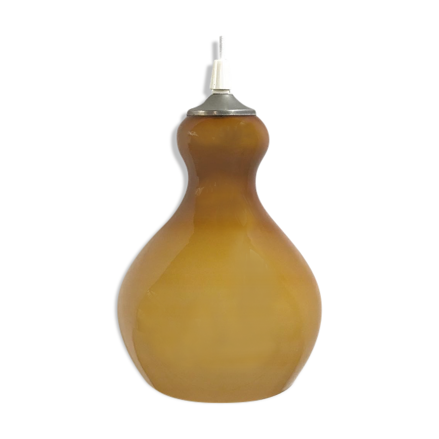 Vintage amber pendant lamp
