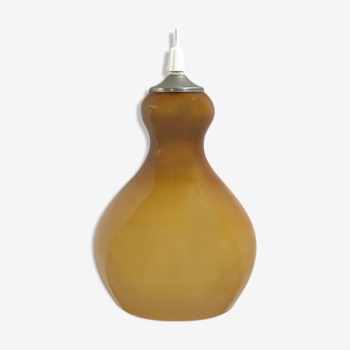 Vintage amber pendant lamp