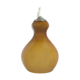 Vintage amber pendant lamp