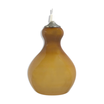 Vintage amber pendant lamp