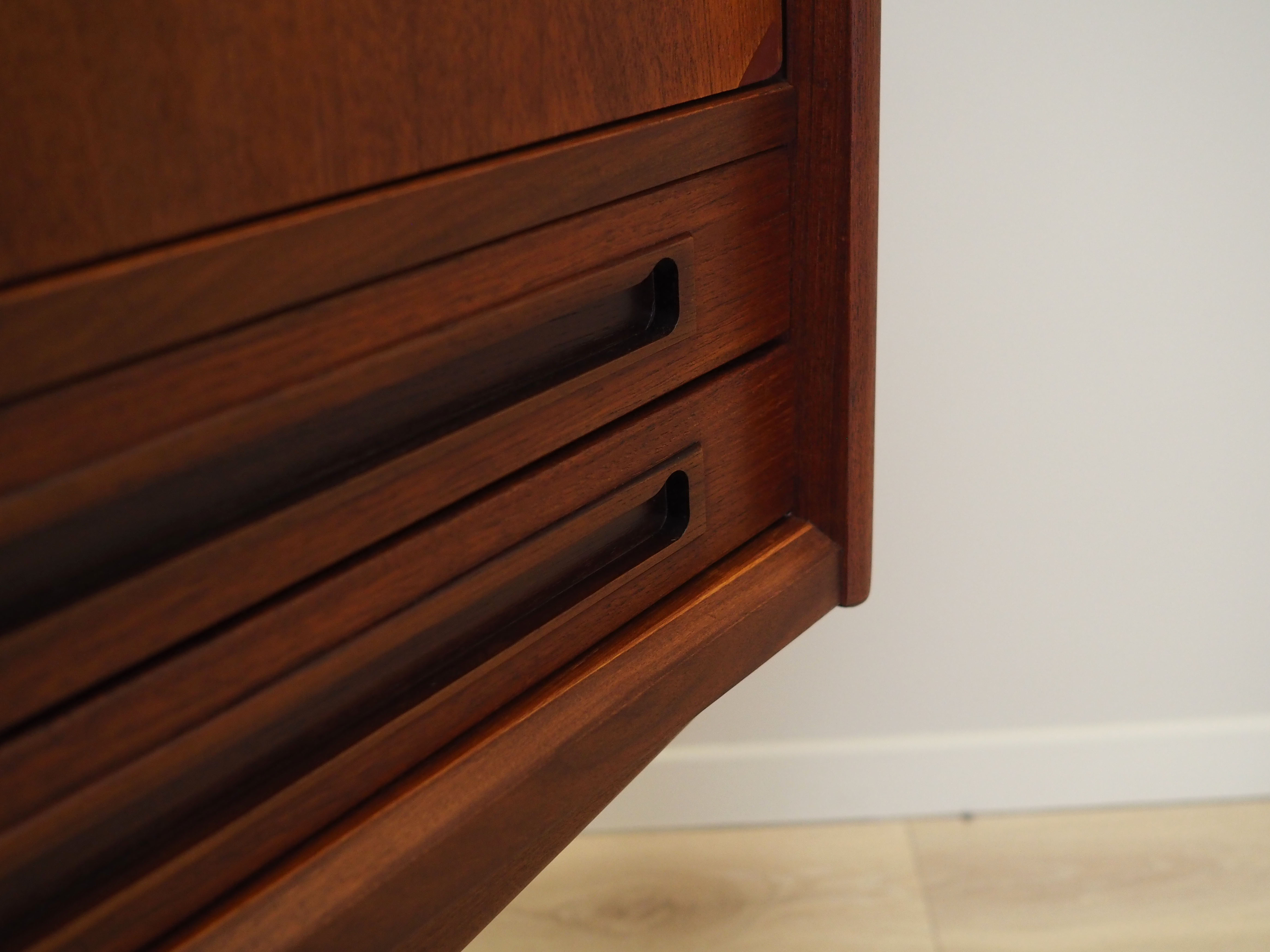 Teak highboard, Danish design, 1960s, Denmark