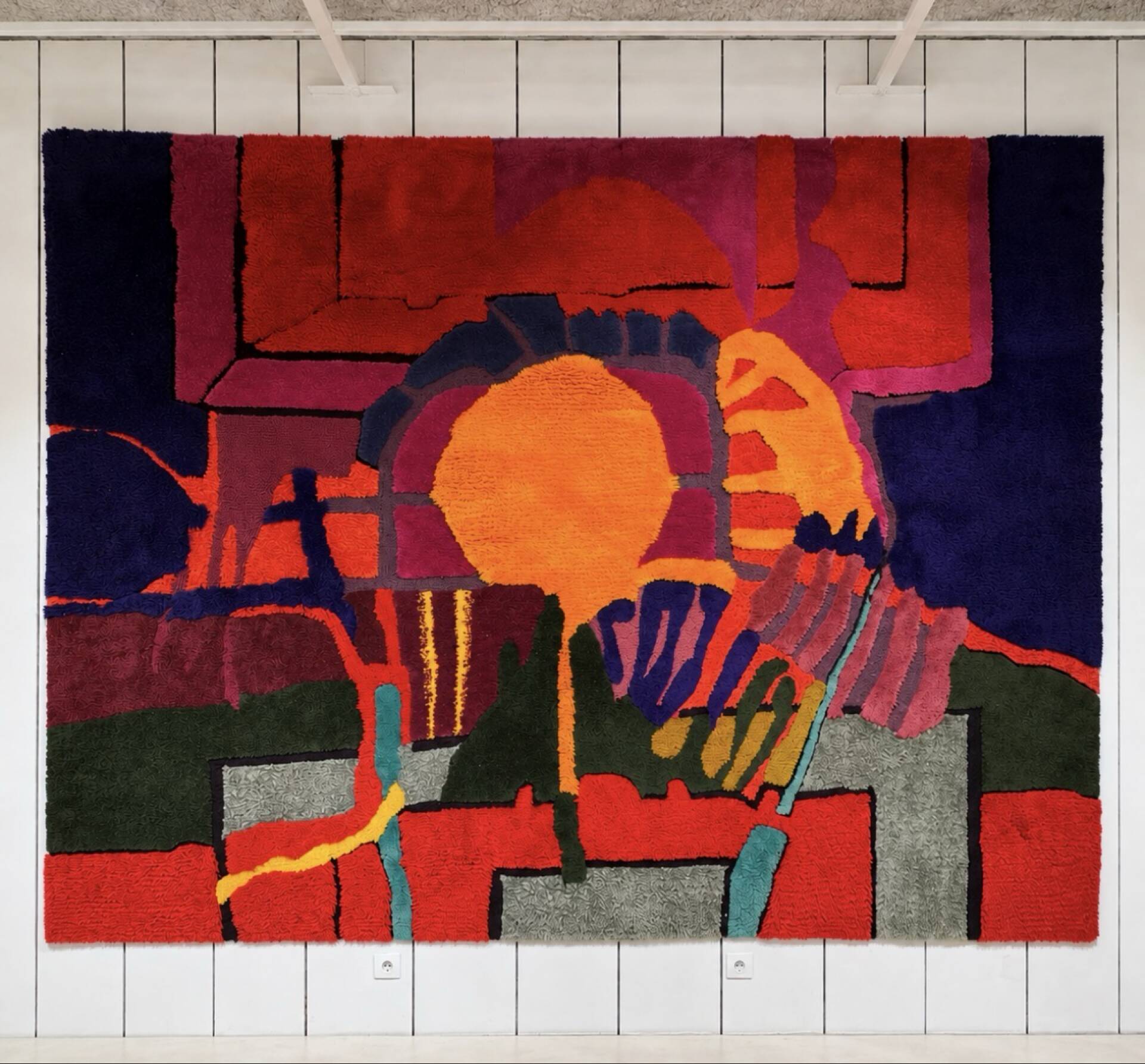 Huge tapestry or carpet 1972
