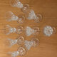 Verres à vin en cristal taille Saint Louis