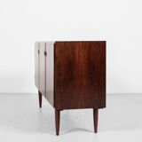 Midcentury danish sideboard with 3 doors in rosewood 1960s