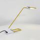 Lampe de bureau jaune de Candle, 1980