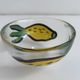 Bowl Kosta Boda by Ulrica Hydman Vallien – hand-painted glass 15 cm
