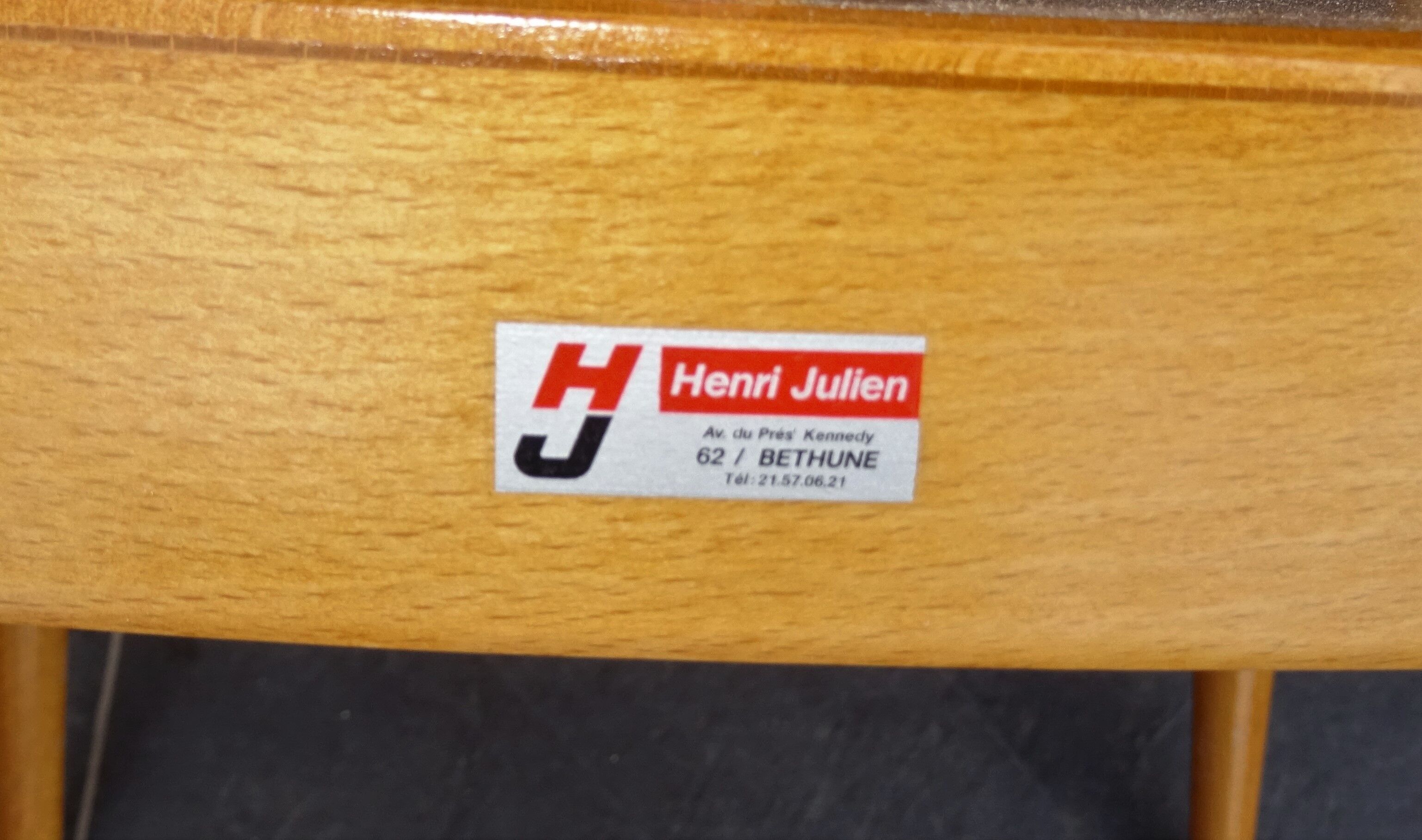 Baumann armchair fan henry julien