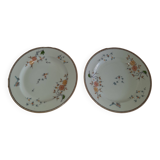 Assiettes plates A. Lanternier & Co
