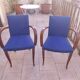 Pair of Bridge armchairs