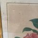 Table camellia mirror frame