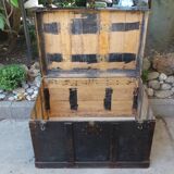 Safe travel vintage trunk