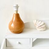 Wooden bedside lamp