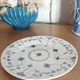 Assiette vintage « Finlandia » Myott Staffordshire England – bleu et blanc