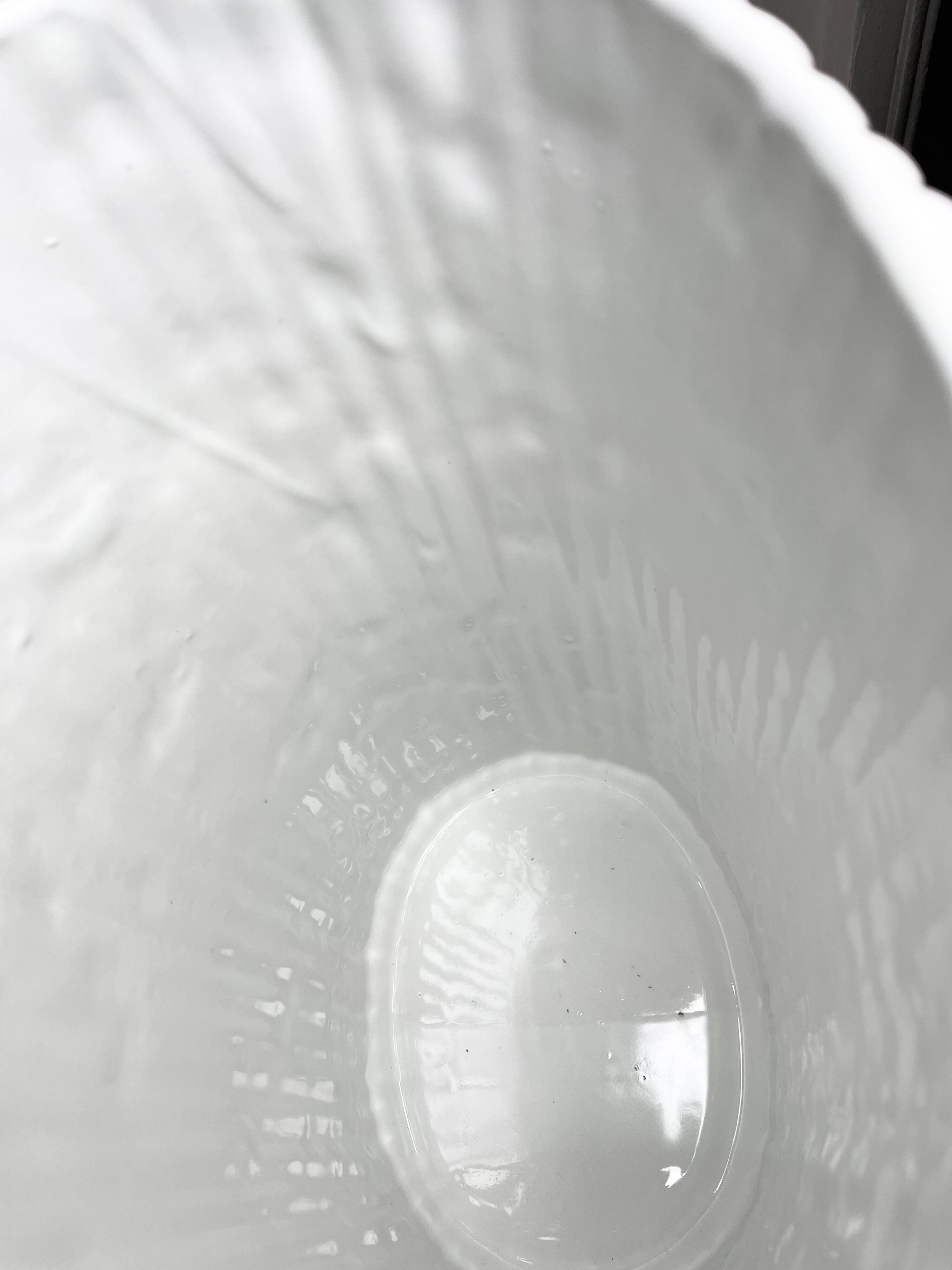 Porte parapluie céramique blanche Chaumette