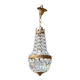 Montgolfiere chandelier in bronze and tassels