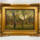 Peinture " Le parc de La Tête d'Or"