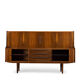 Buffet en palissandre haut avec portes tambour fabriqué par Farstrup, années 1960.