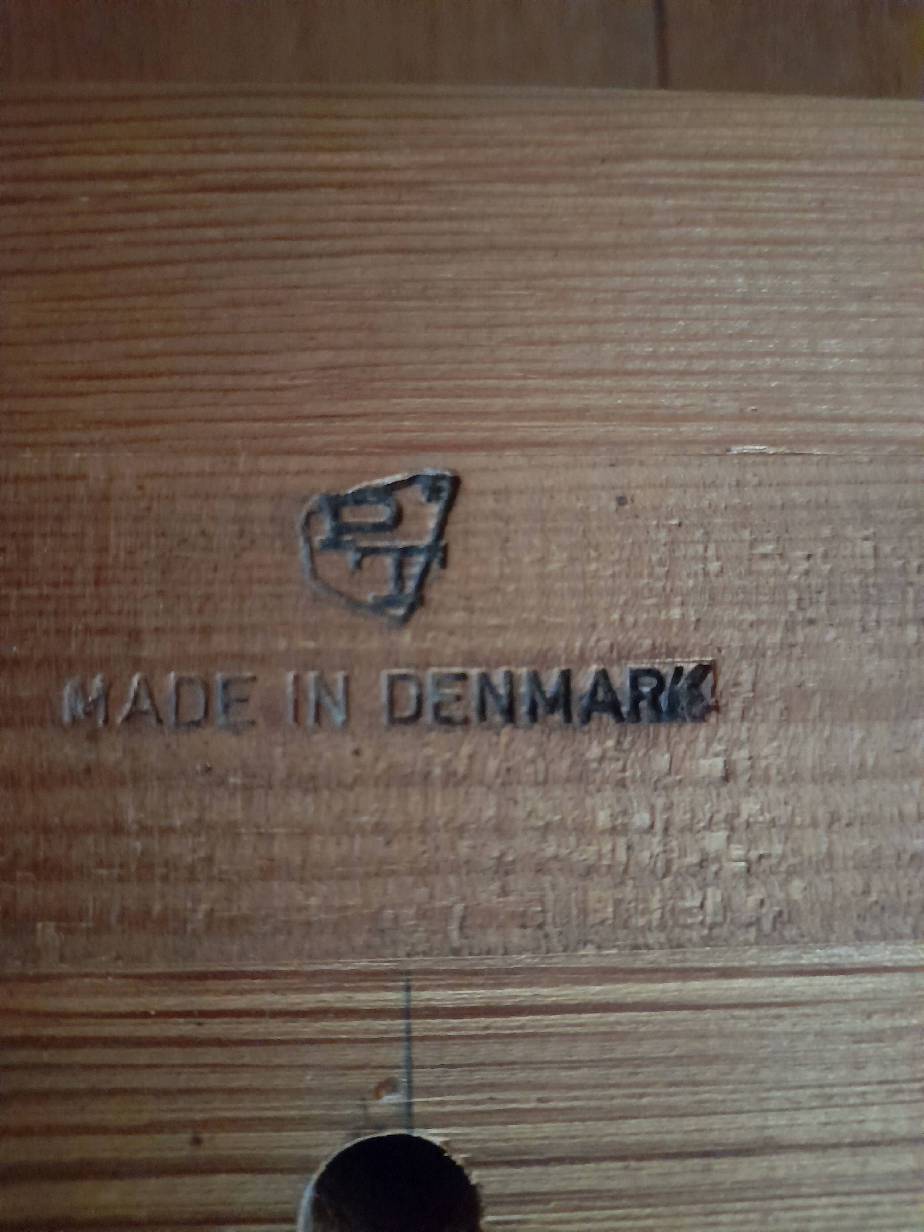 Table à manger scandinave en teck vintage