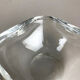 Bol en verre transparent de Murano, par Gino Cenedese Italie, 1960