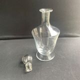 Saint Louis service Azur plain stamped decanter
