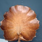 Vide de poche en bois sculpté signé