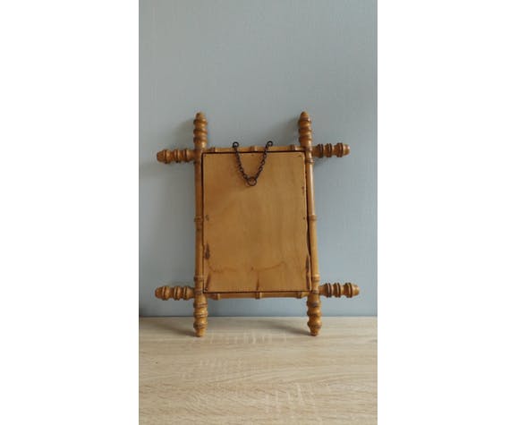Mirror bamboo 41x34cm