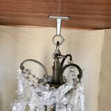 Crystal chandelier diamond cut 9 fires 1880