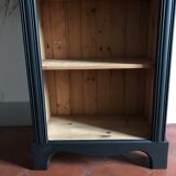 Wooden and black library