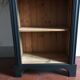Wooden and black library
