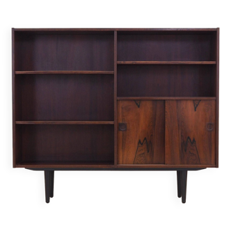 Rosewood bookcase, Danish design, 1970s, production: Farsø Møbelfabrik