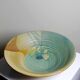 Very large fruit bowl Egbert Boonstra crafts Netherlands ceramic wine