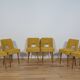 Polish Shell Chairs from Bydgoszcz Furniture Factory, 1960s, Set of 6