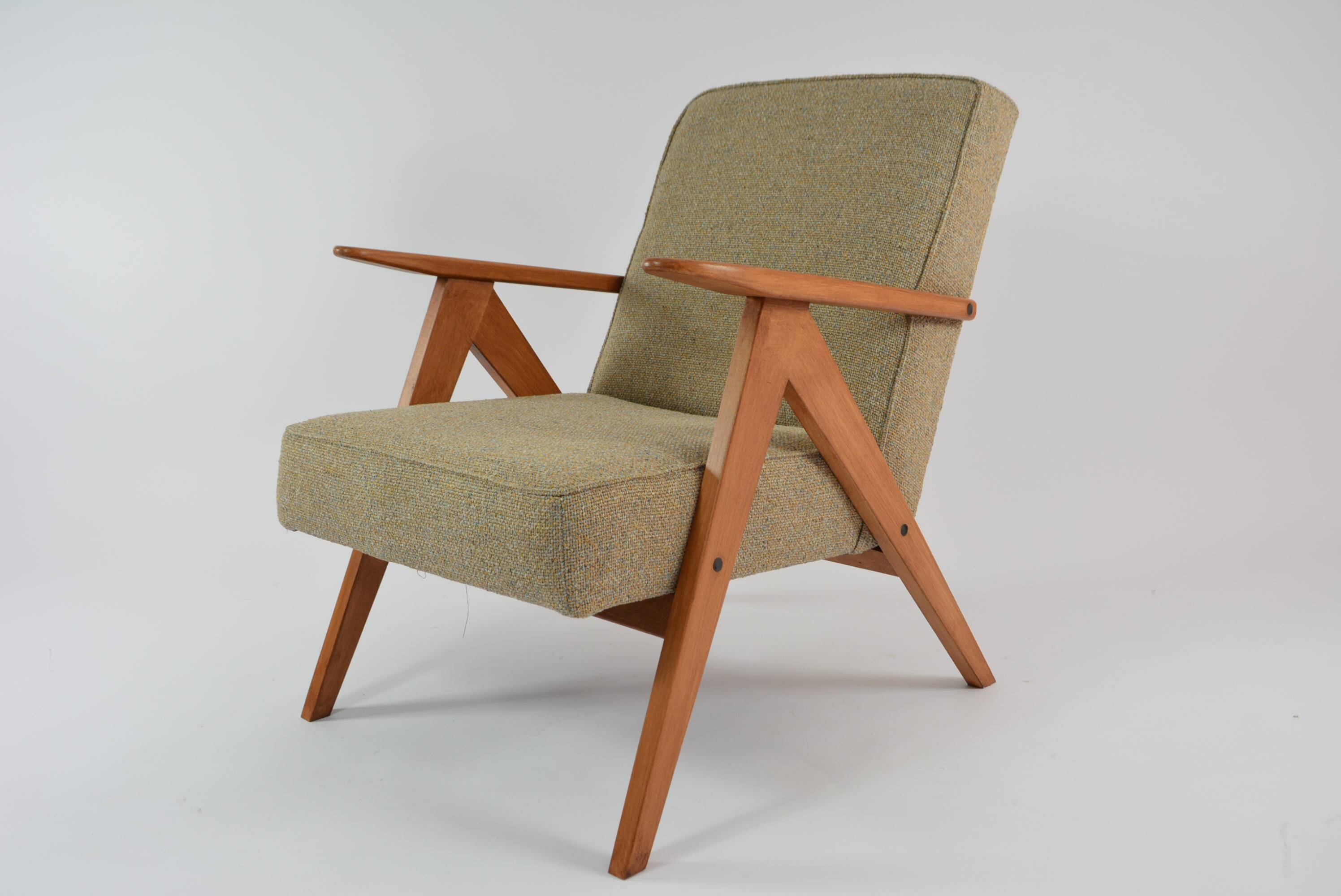 Kompas armchairs mottled beige