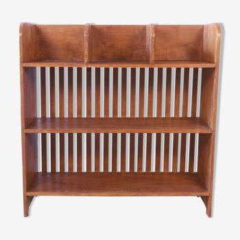 Old Burmese teak administration shelf