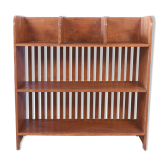 Old Burmese teak administration shelf