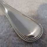 Christofle silver-plated ice cube serving spoon with pearl decoration