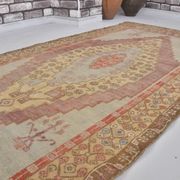 Tapis Oushak vintage noué à la main sku 1455