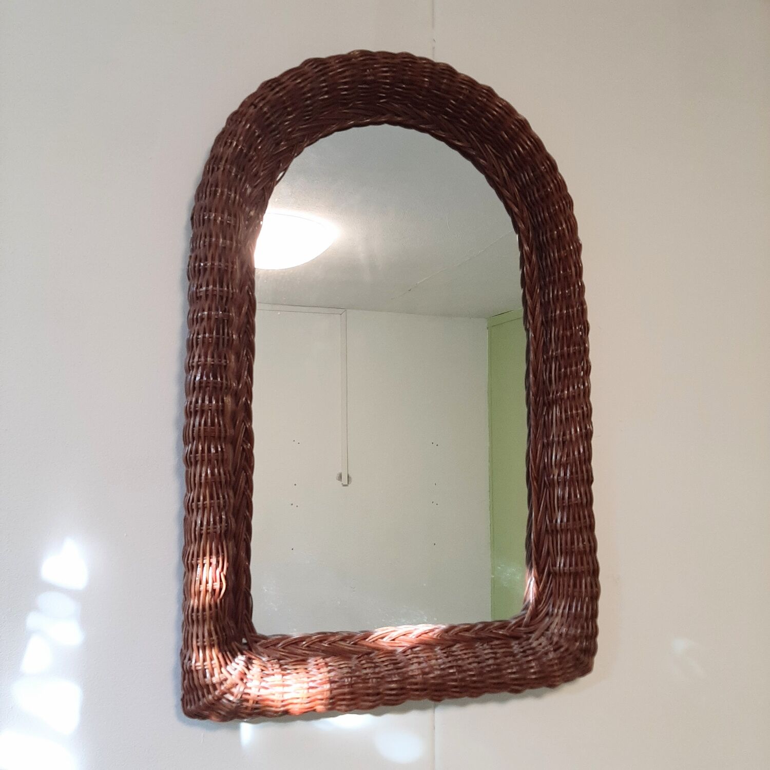 Vintage wall mirror Spain 1960