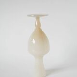 Large opaline vase, pale pink, 1960