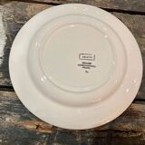 Lot 3 plates Digoin Sarreguemines model Juliette