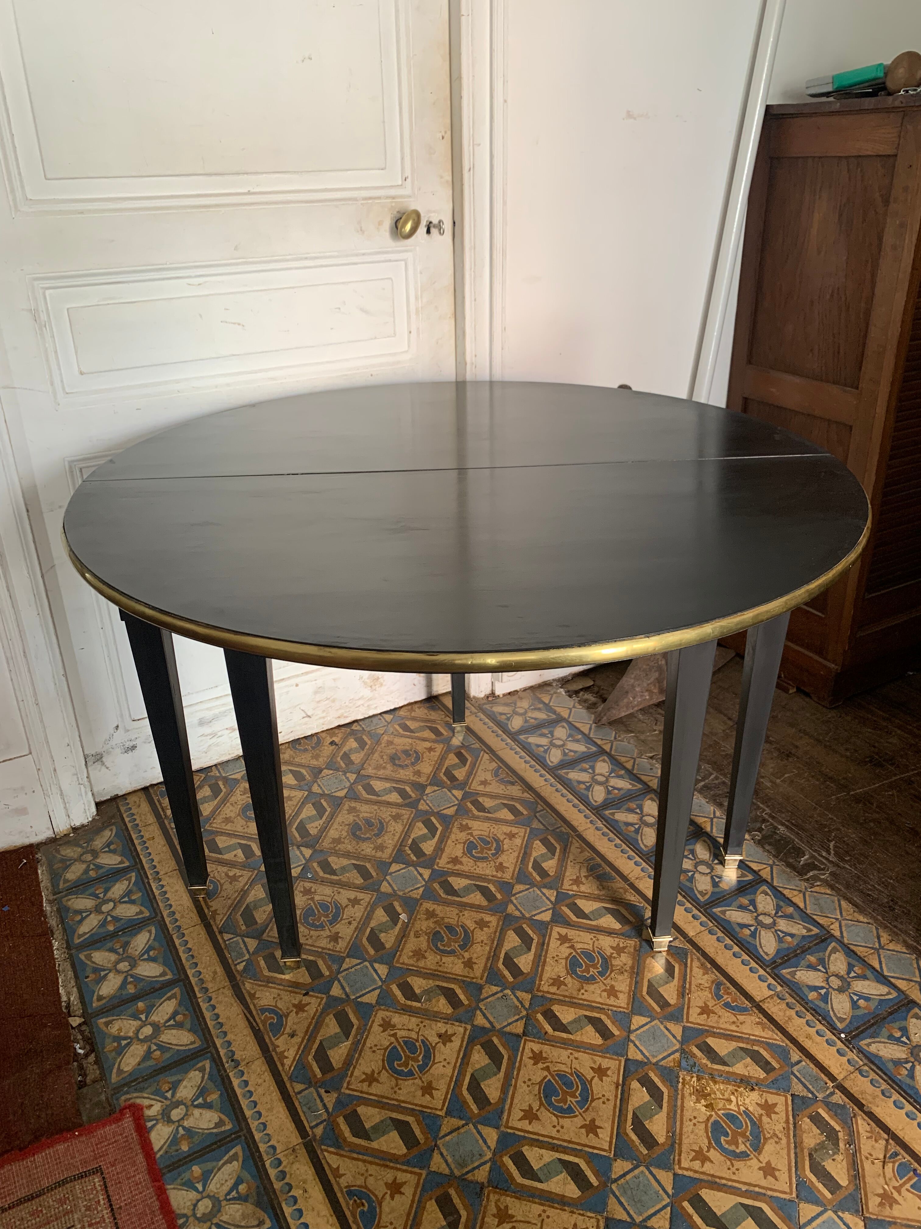 Table demi lune