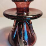 Biot bubble glass candle holder