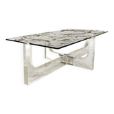 1970s coffee table by Michel Dumas