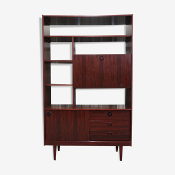 Room divider in rosewood of the 70s