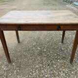 Oak and fir farmhouse table