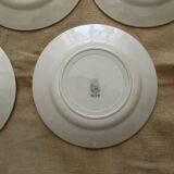 Lots of 5 plates a dessert faiencerie de castres