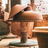 URSULE - Red terracotta - Portable lamp